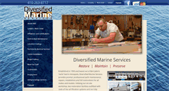 Desktop Screenshot of diversifiedmarineservices.com